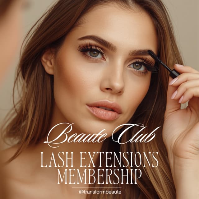 The Beauté Club Lash Membership at Transform Beaute in Hoffman Estates, IL